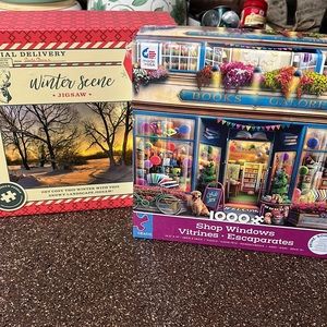 2 1000 piece puzzles …